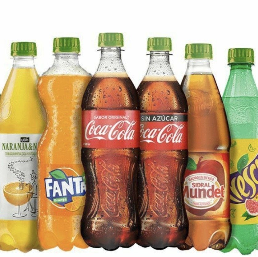 Gaseosas de 600 ML